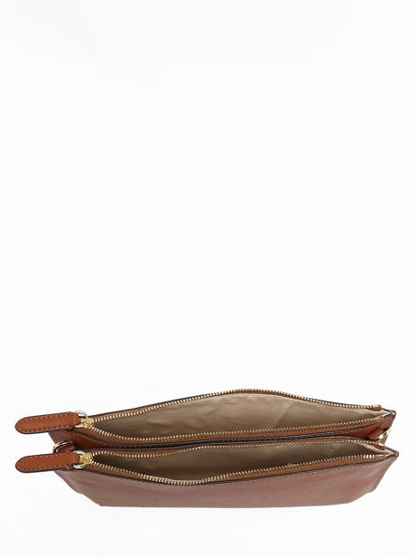 Cross Body Tas Landyn Leder Lauren ralph lauren Bruin landyn 31920066 ander zicht 3